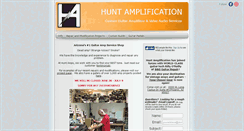 Desktop Screenshot of huntamps.com