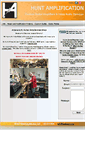 Mobile Screenshot of huntamps.com
